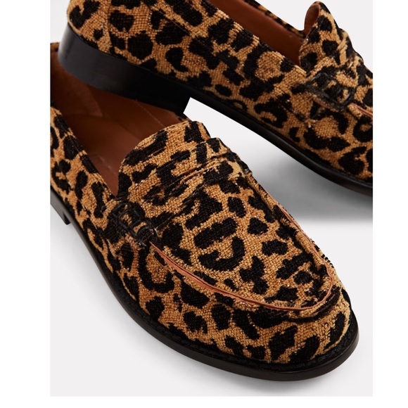 Re/Done Leopard Loafers. Size 37 - Picture 1 of 12